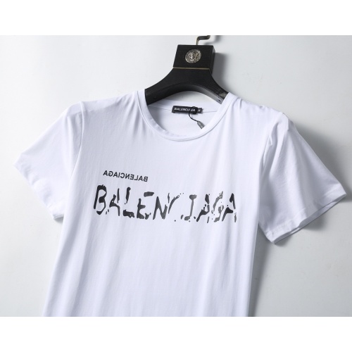 Replica Balenciaga T-Shirts Short Sleeved For Men #1199880 $25.00 USD for Wholesale