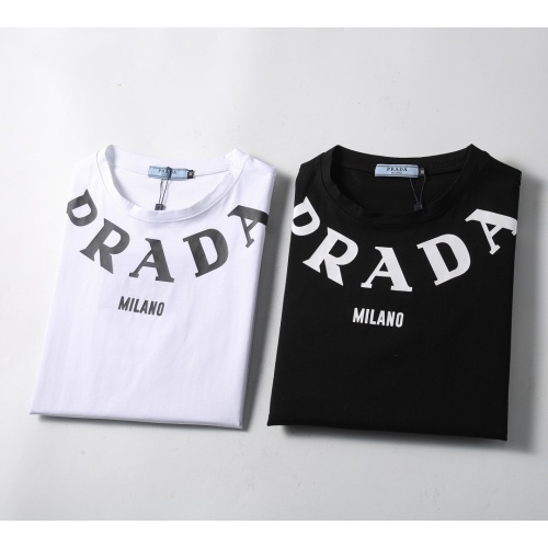 Replica Prada T-Shirts Short Sleeved For Men #1199907 $25.00 USD for Wholesale