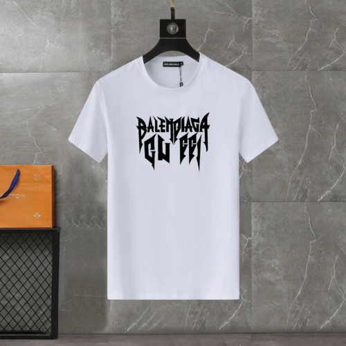Balenciaga T-Shirts Short Sleeved For Men #1199911 $25.00 USD, Wholesale Replica Balenciaga T-Shirts
