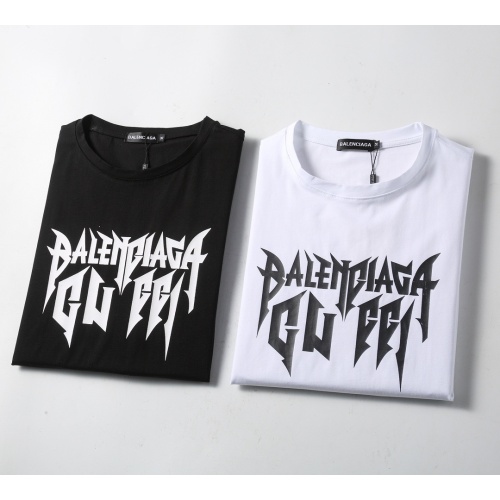 Replica Balenciaga T-Shirts Short Sleeved For Men #1199912 $25.00 USD for Wholesale