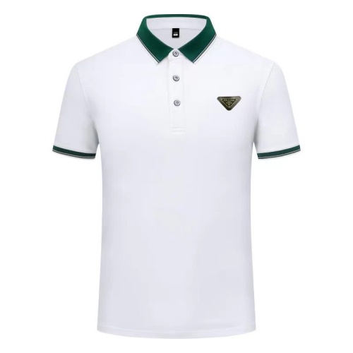 Prada T-Shirts Short Sleeved For Men #1199972 $32.00 USD, Wholesale Replica Prada T-Shirts