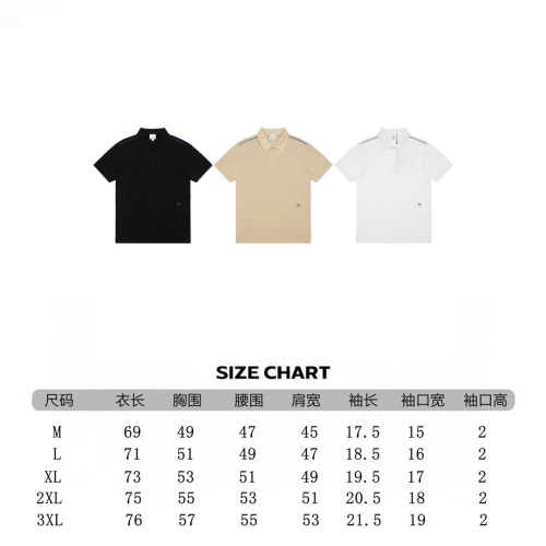 Replica Burberry T-Shirts Short Sleeved For Men #1200051 $38.00 USD for Wholesale
