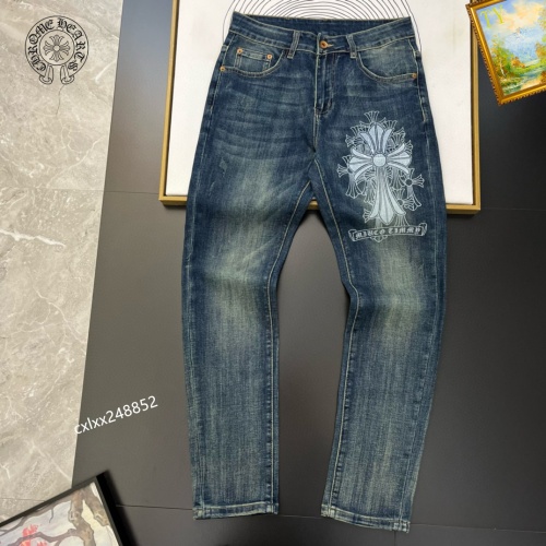 Chrome Hearts Jeans For Men #1200063 $48.00 USD, Wholesale Replica Chrome Hearts Jeans