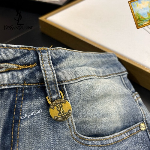 Replica Yves Saint Laurent YSL Jeans For Men #1200072 $48.00 USD for Wholesale
