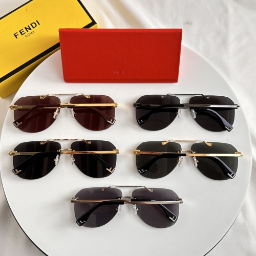 Replica Fendi AAA Quality Sunglasses #1200114 $68.00 USD for Wholesale
