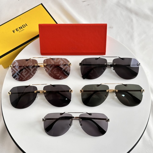 Replica Fendi AAA Quality Sunglasses #1200117 $68.00 USD for Wholesale