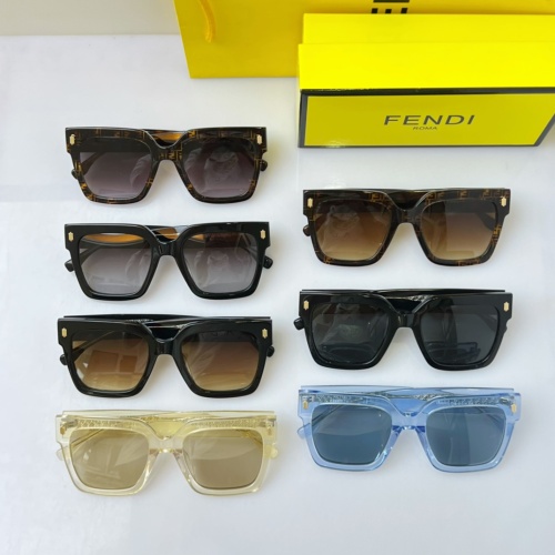 Replica Fendi AAA Quality Sunglasses #1200119 $64.00 USD for Wholesale