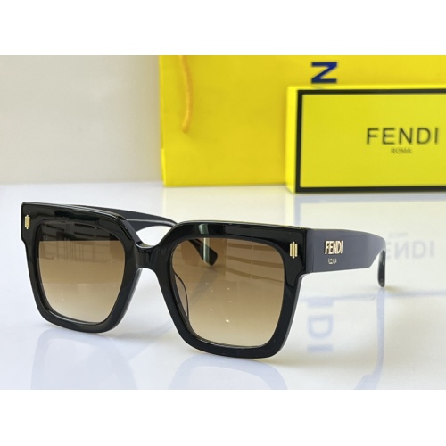 Fendi AAA Quality Sunglasses #1200122 $64.00 USD, Wholesale Replica Fendi AAA Quality Sunglasses