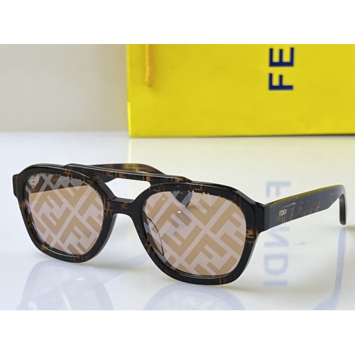 Fendi AAA Quality Sunglasses #1200130 $64.00 USD, Wholesale Replica Fendi AAA Quality Sunglasses