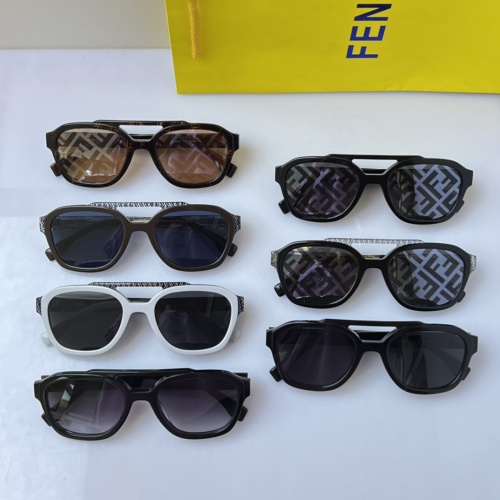 Replica Fendi AAA Quality Sunglasses #1200130 $64.00 USD for Wholesale