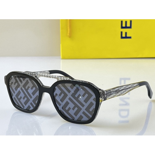 Fendi AAA Quality Sunglasses #1200131 $64.00 USD, Wholesale Replica Fendi AAA Quality Sunglasses