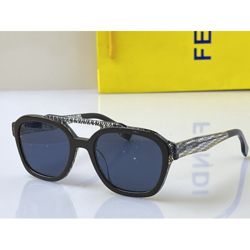 Fendi AAA Quality Sunglasses #1200135 $64.00 USD, Wholesale Replica Fendi AAA Quality Sunglasses