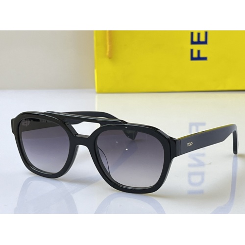 Fendi AAA Quality Sunglasses #1200136 $64.00 USD, Wholesale Replica Fendi AAA Quality Sunglasses