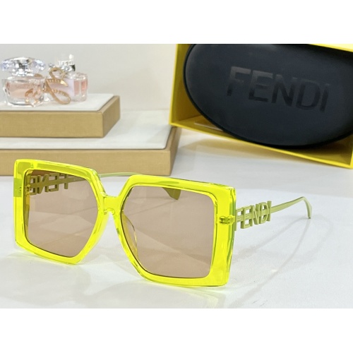 Fendi AAA Quality Sunglasses #1200142 $60.00 USD, Wholesale Replica Fendi AAA Quality Sunglasses