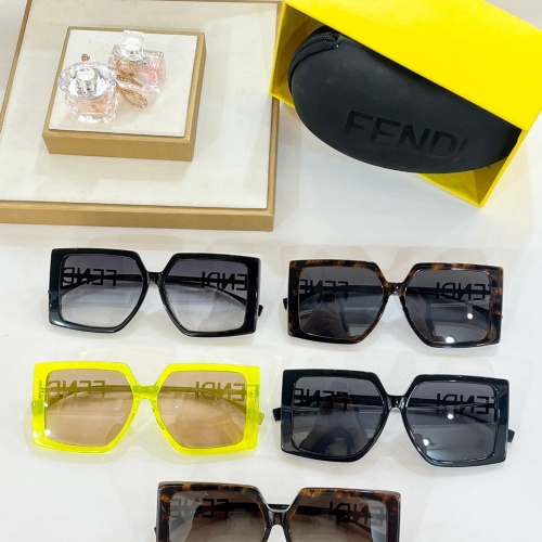 Replica Fendi AAA Quality Sunglasses #1200142 $60.00 USD for Wholesale