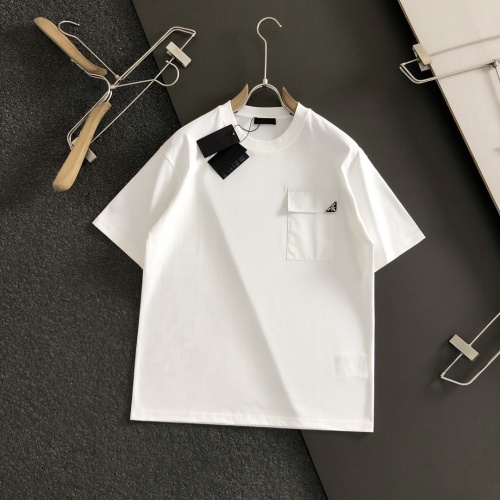 Prada T-Shirts Short Sleeved For Unisex #1200161 $56.00 USD, Wholesale Replica Prada T-Shirts