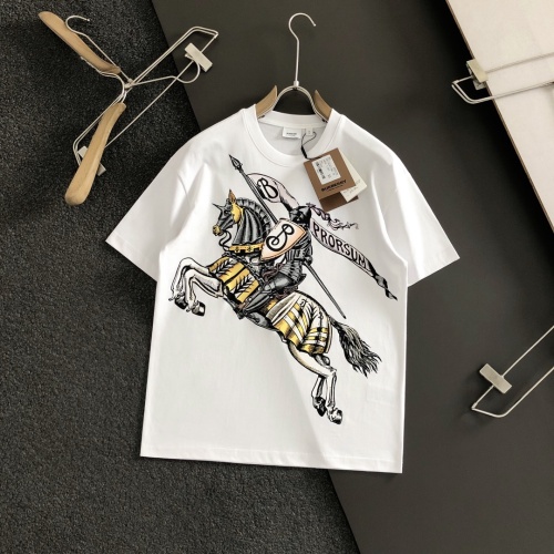 Burberry T-Shirts Short Sleeved For Unisex #1200232 $56.00 USD, Wholesale Replica Burberry T-Shirts