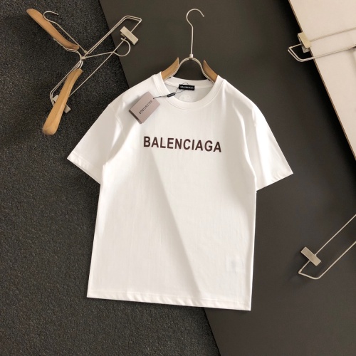 Balenciaga T-Shirts Short Sleeved For Men #1200256 $56.00 USD, Wholesale Replica Balenciaga T-Shirts