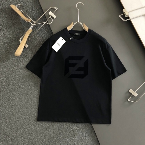 Fendi T-Shirts Short Sleeved For Men #1200268 $56.00 USD, Wholesale Replica Fendi T-Shirts