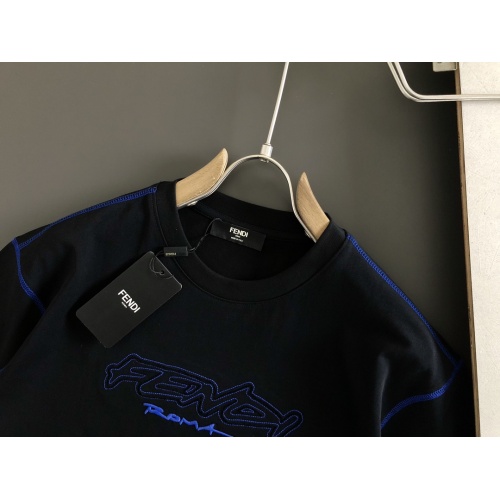 Replica Fendi T-Shirts Short Sleeved For Men #1200272 $60.00 USD for Wholesale