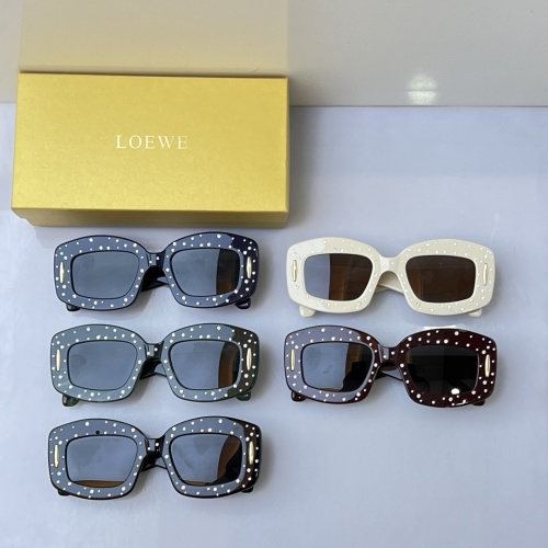 Replica LOEWE AAA Quality Sunglasses #1200282 $80.00 USD for Wholesale