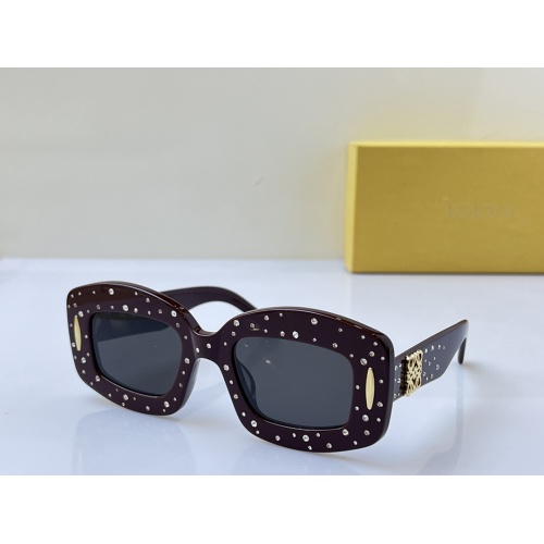 LOEWE AAA Quality Sunglasses #1200285 $80.00 USD, Wholesale Replica LOEWE AAA Quality Sunglasses