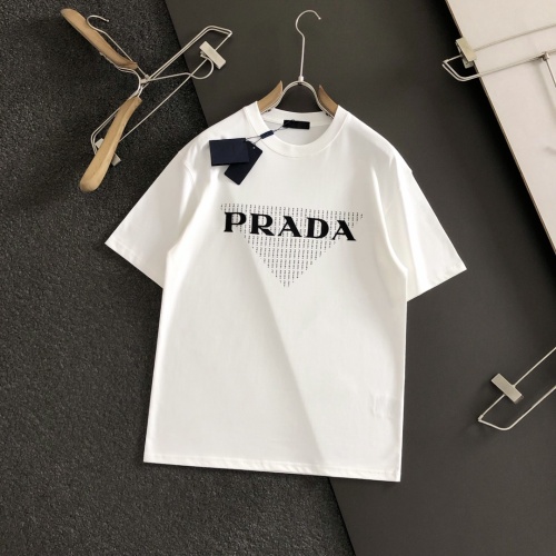 Prada T-Shirts Short Sleeved For Unisex #1200306 $60.00 USD, Wholesale Replica Prada T-Shirts