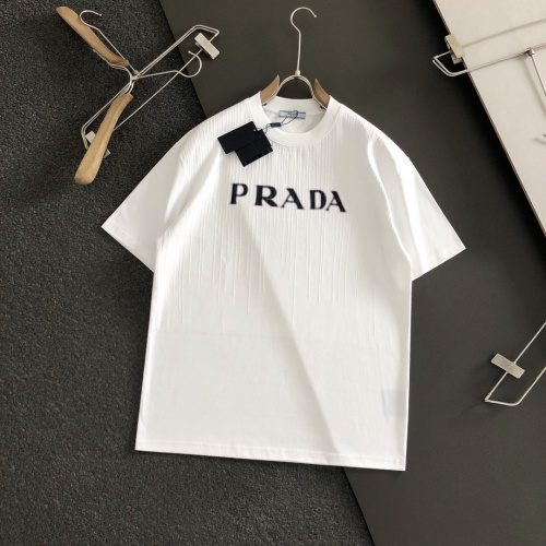 Prada T-Shirts Short Sleeved For Unisex #1200387