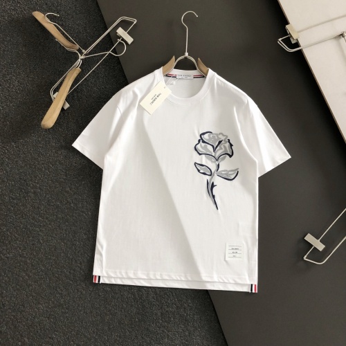 Thom Browne TB T-Shirts Short Sleeved For Men #1200389 $60.00 USD, Wholesale Replica Thom Browne TB T-Shirts