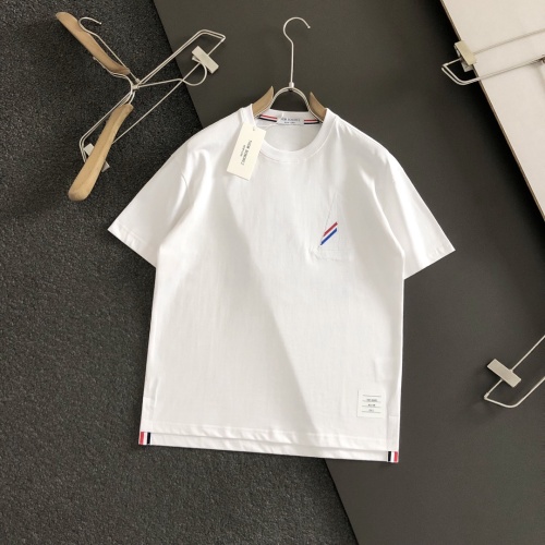 Thom Browne TB T-Shirts Short Sleeved For Men #1200393 $60.00 USD, Wholesale Replica Thom Browne TB T-Shirts