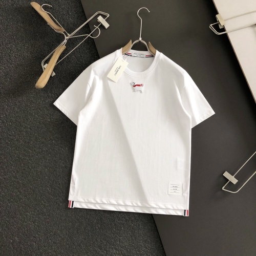 Thom Browne TB T-Shirts Short Sleeved For Men #1200395 $60.00 USD, Wholesale Replica Thom Browne TB T-Shirts