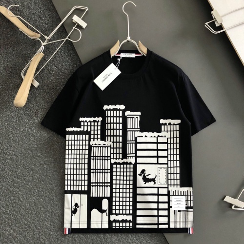 Thom Browne TB T-Shirts Short Sleeved For Men #1200398 $60.00 USD, Wholesale Replica Thom Browne TB T-Shirts