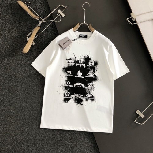 Balenciaga T-Shirts Short Sleeved For Men #1200404 $64.00 USD, Wholesale Replica Balenciaga T-Shirts