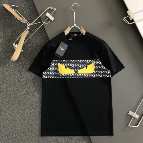Fendi T-Shirts Short Sleeved For Men #1200422 $64.00 USD, Wholesale Replica Fendi T-Shirts