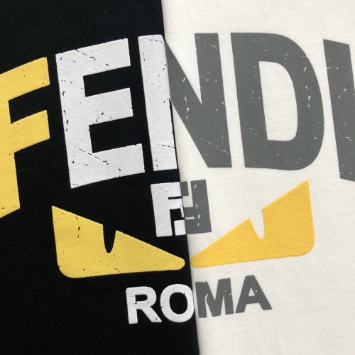 Replica Fendi T-Shirts Short Sleeved For Men #1200423 $64.00 USD for Wholesale