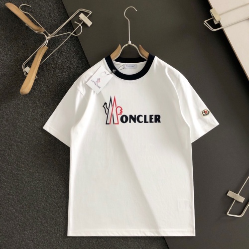 Moncler T-Shirts Short Sleeved For Men #1200450 $80.00 USD, Wholesale Replica Moncler T-Shirts