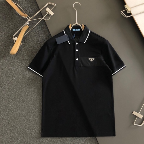 Prada T-Shirts Short Sleeved For Men #1200469 $60.00 USD, Wholesale Replica Prada T-Shirts
