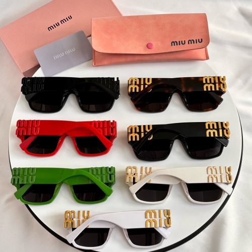 Replica MIU MIU AAA Quality Sunglasses #1200561 $45.00 USD for Wholesale