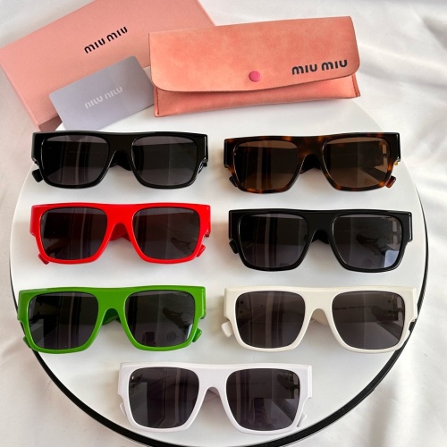 Replica MIU MIU AAA Quality Sunglasses #1200566 $45.00 USD for Wholesale