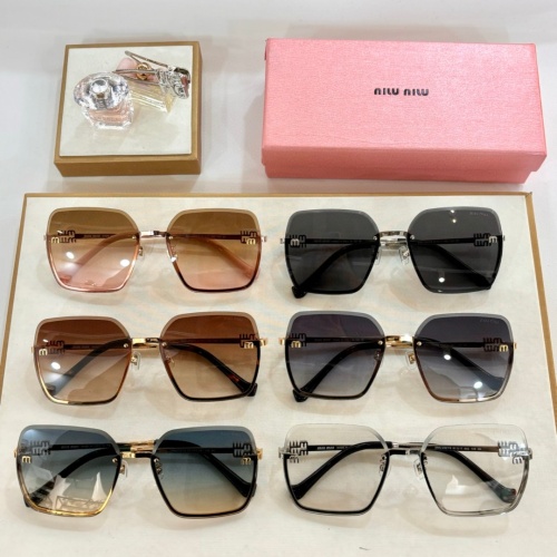 Replica MIU MIU AAA Quality Sunglasses #1200568 $60.00 USD for Wholesale