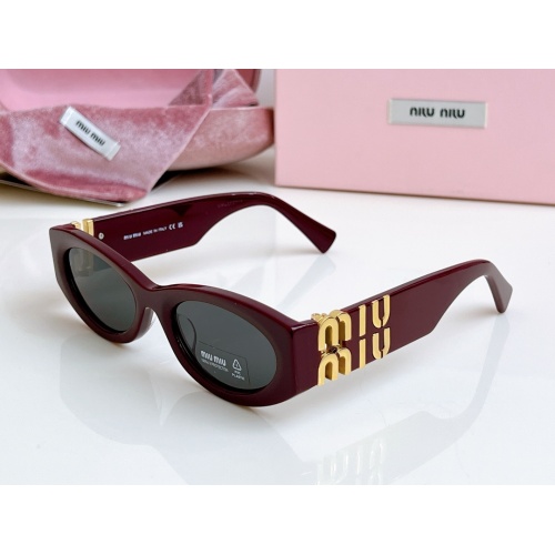 MIU MIU AAA Quality Sunglasses #1200599 $64.00 USD, Wholesale Replica MIU MIU AAA Sunglasses