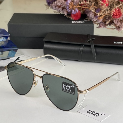 Montblanc AAA Quality Sunglasses #1200620 $60.00 USD, Wholesale Replica Montblanc AAA Quality Sunglasses