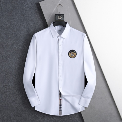 Burberry Shirts Long Sleeved For Men #1200677 $40.00 USD, Wholesale Replica Burberry Shirts