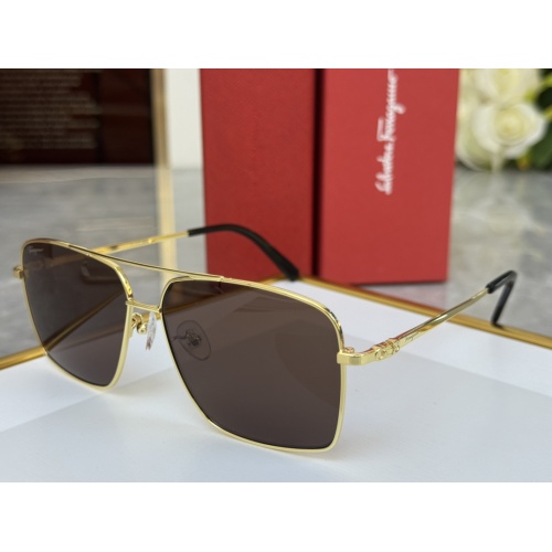 Salvatore Ferragamo AAA Quality Sunglasses #1200697 $45.00 USD, Wholesale Replica Salvatore Ferragamo AAA Quality Sunglasses