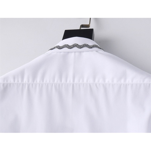 Replica Prada Shirts Long Sleeved For Men #1200721 $48.00 USD for Wholesale