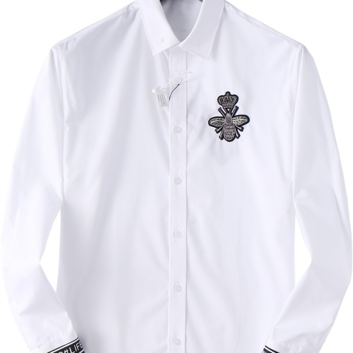 Dolce &amp; Gabbana D&amp;G Shirts Long Sleeved For Men #1200723 $48.00 USD, Wholesale Replica Dolce &amp; Gabbana D&amp;G Shirts