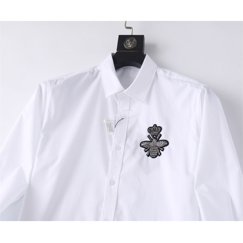 Replica Dolce & Gabbana D&G Shirts Long Sleeved For Men #1200723 $48.00 USD for Wholesale