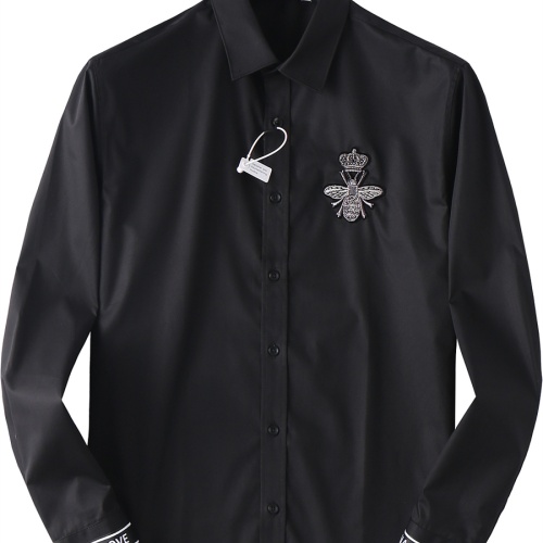 Dolce & Gabbana D&G Shirts Long Sleeved For Men #1200724