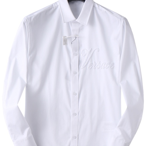 Versace Shirts Long Sleeved For Men #1200725 $48.00 USD, Wholesale Replica Versace Shirts