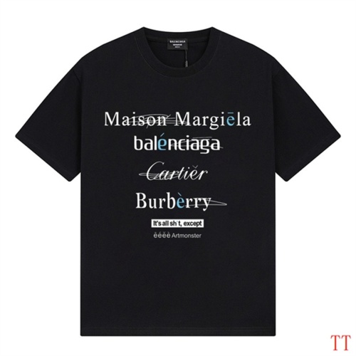 Balenciaga T-Shirts Short Sleeved For Men #1200747 $27.00 USD, Wholesale Replica Balenciaga T-Shirts